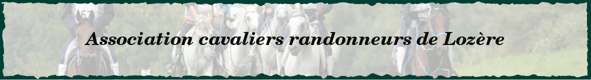 Association cavaliers randonneurs de Lozère